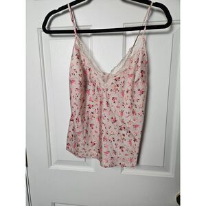 Victoria's Secret Size Small Pink Floral Camisole